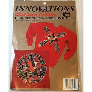 Xmas Applique Designer Quilted Iron On Christmas Edition Innovations Music